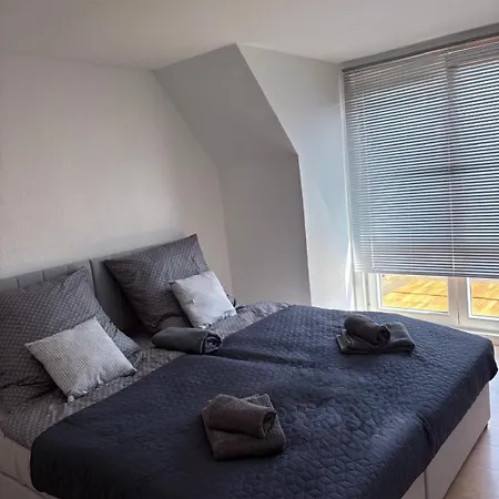 Naehe Stadtpark, Renoviert, Businesswohnung, Monteurwohnung, Geschaeftsreisendewohnung, Garten, Balkon,parkplatz アパート *